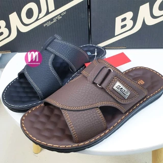 รองเท้าผู้ชาย Baoji PM101 /PM104 /PM110 /PM113 รองเท้าแตะ แบบสวม เบอร์ 39-44 เย็บขอบ
