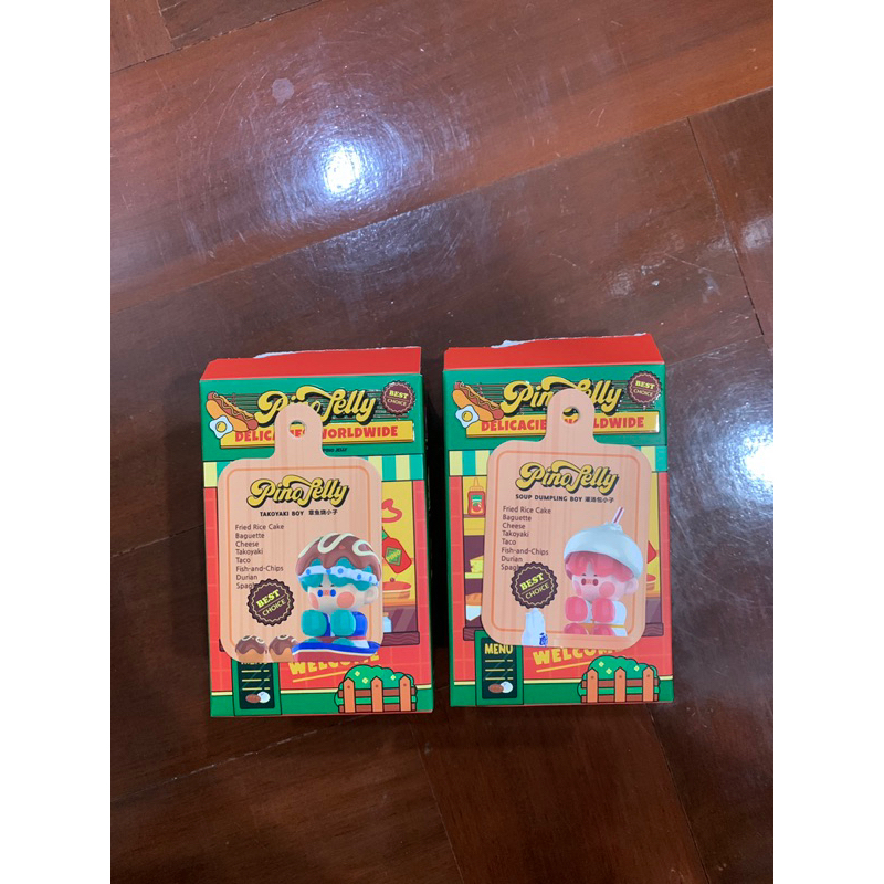 [ไม่แกะซอง] Popmart Pino Jelly Delicacies Worldwide