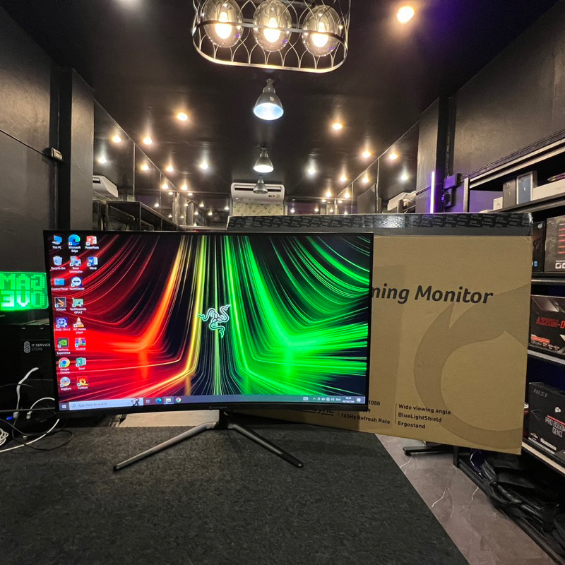 MONITOR (จอมอนิเตอร์) ACER AOPEN 32HC5QRPBIIPX 31.5" VA 165 Hz