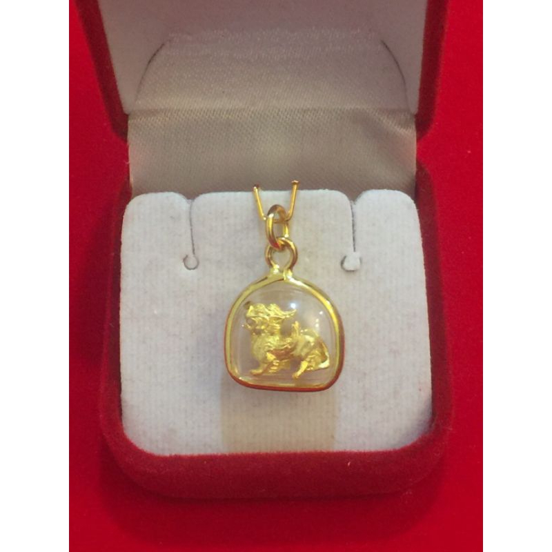 จี้ ปี่เซียะ ดูดทรัพย์ เรียก บารมีเข้าตัว แท้ ปลูกเสก แล้ว หุ้มทอง 96.5% ไม่ลอก ไม่ดำ