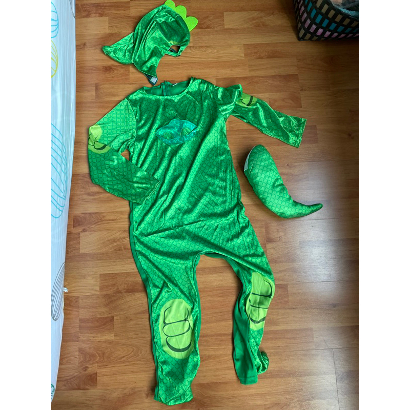 ชุด pj mask ของเด็กไซส์ M ใส่ครั้งเดียว