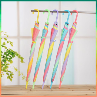 ร่มสีรุ้ง ร่มกันแดดกันฝน สีขุ่นรุ่น สีสดสวย สะดุดตา คุ้มค่า …