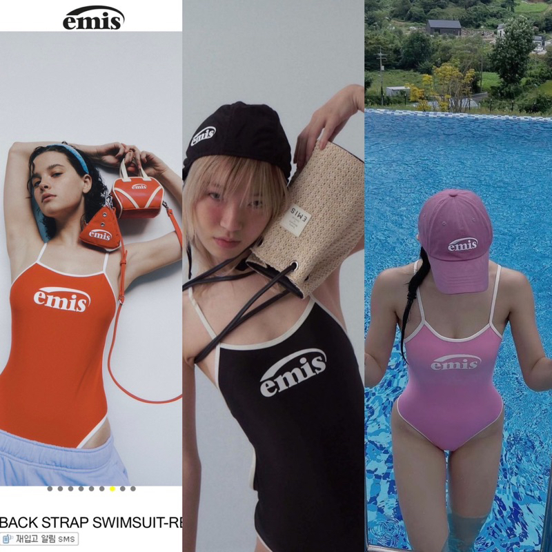 ชุดว่ายน้ำแบรนด์ดังเกาหลี ONEPIECE EMIS SWIMSUITS🌊