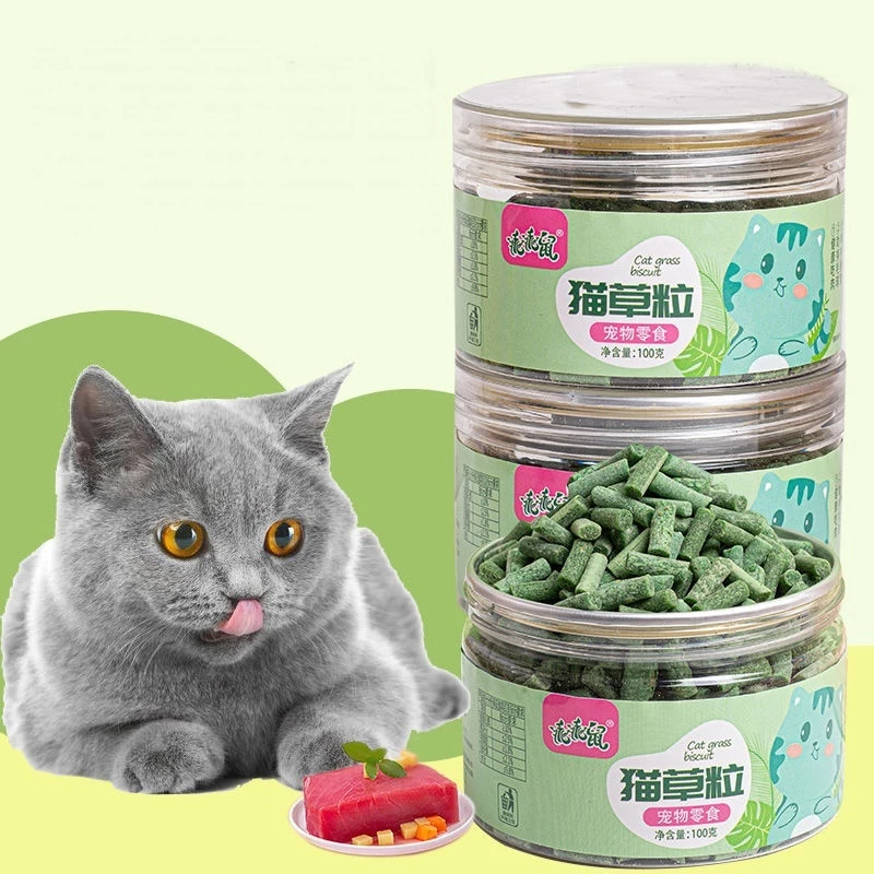 Boqi Factory ขนมหญ้าแมว เม็ดหญ้า พร้อมรับประทาน สินค้ามีพร้อมส่ง (Cat Nip) FunnyU thumbnail 8