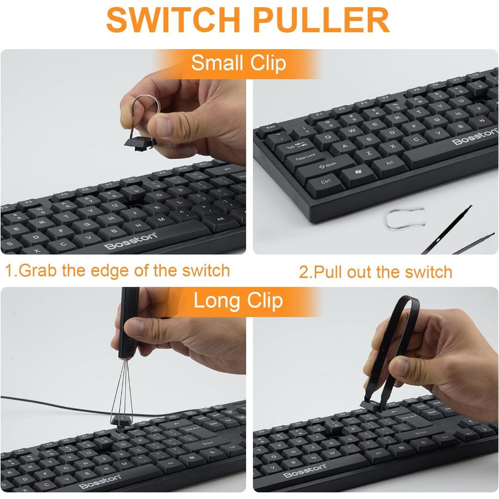 Cobee Keycap Remover 2-piece keycap remover อุปกรณ์ลูปสวิตซ์ ที่ดึงสวิตช์คีย์บอร์ Mechanical Keyboard Hotswap Keyboard