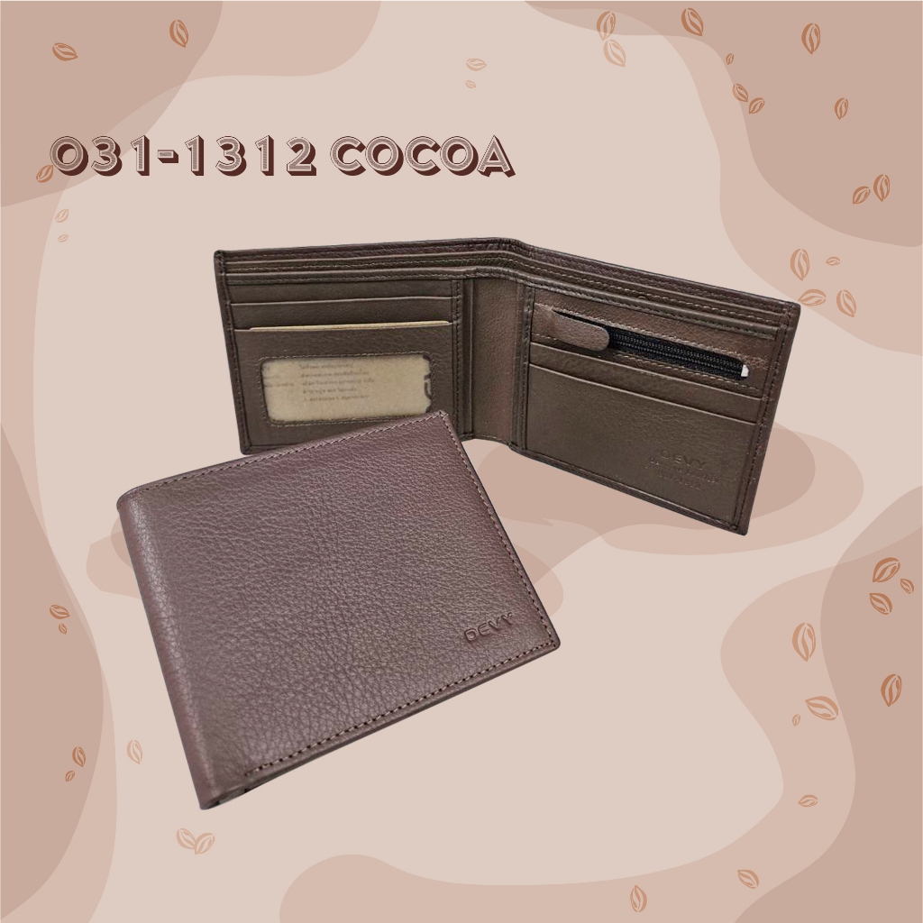 กระเป๋าสตางค์ DEVY รุ่น 031-1312 Cocoa