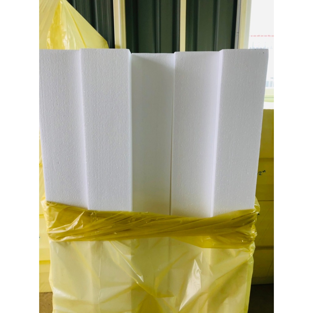 EPS Foam ขนาด 60 x 120cm ความหนา 3” (F Grade เกรดไม่ลามไฟ) ความหนาแน่น 1 ปอนด์ คุณภาพดี ราคา 210 บาท/แผ่น