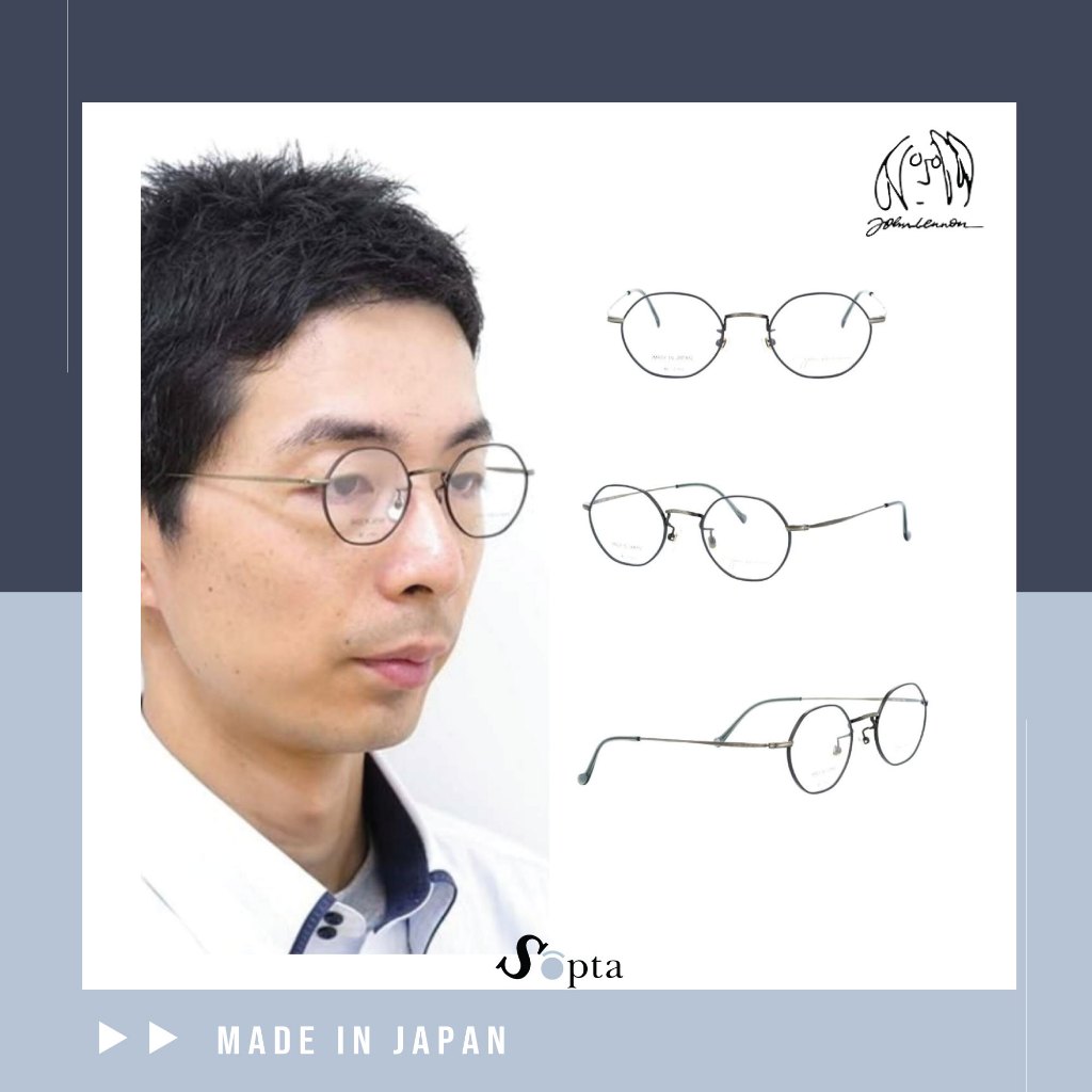 แว่น John lennon แว่นตา จอห์น เลนนอน รุ่น JL-1074 C4