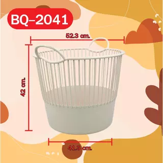 ตะกร้าผ้าอเนกประสงค์ มีหูจับ 2 ด้าน รุ่น BQ-2041