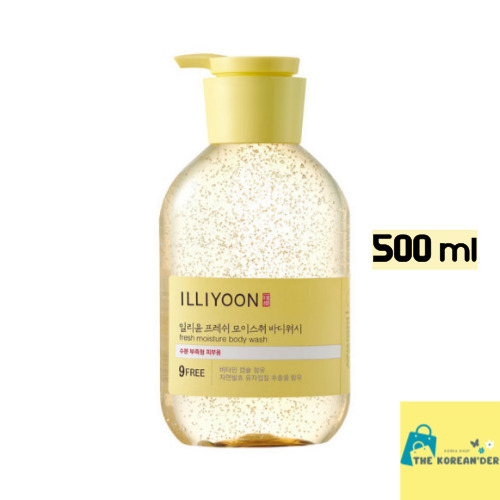 [พร้อมส่ง] ILLIYOON Fresh Moisture Body Wash 500ml ครีมอาบน้ำเกาหลีผิวขาว