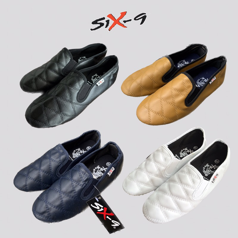 รองเท้ากังฟูหนังเทียมเย็บลอน 36-44 บุฟองน้ำข้างใน นุ่ม ใส่สบาย รองเท้าพยาบาล-คุณครู รุ่น456