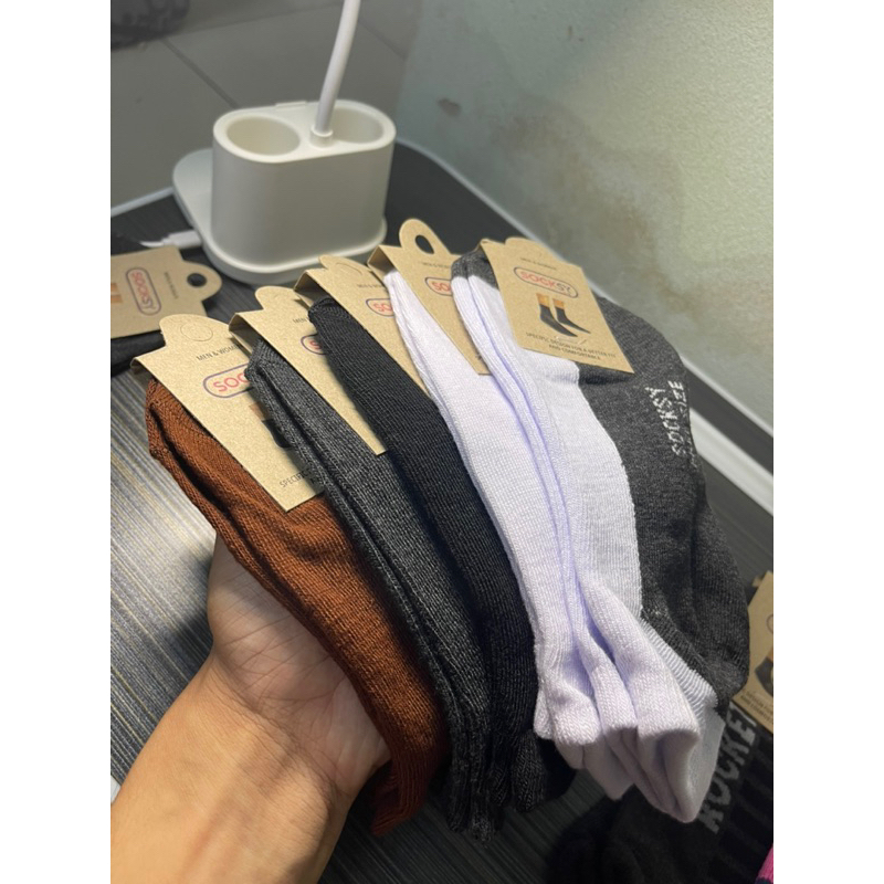 ถุงเท้าข้อสั้น Socksy 1แพคมี 6 คู่ 12 คู่