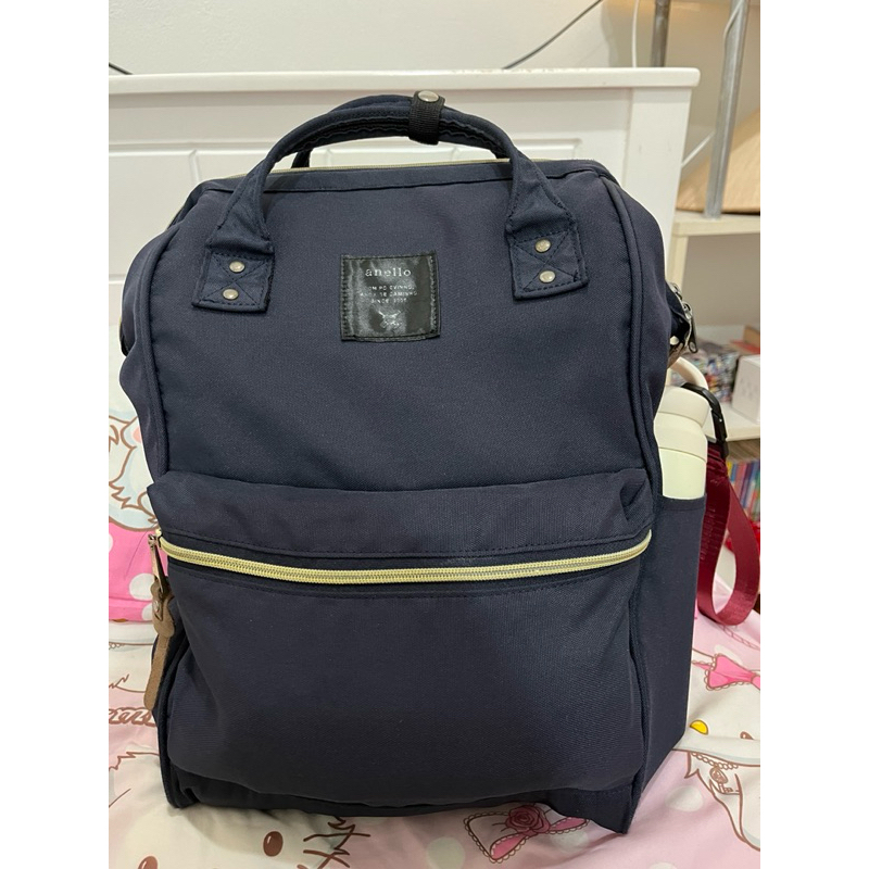 Canvas Anello backpack มือสองสี Navy 🎒