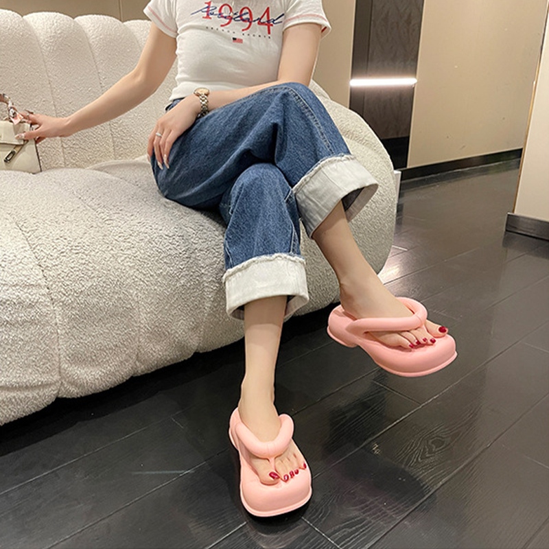 Fshow ของมันต้องมี รองเท้าแตะสำหรับสุภาพสตรี สีพาสเทลสุดน่ารักวัสดุคุณภาพดี แถมสินค้าพร้อมส่ง สาวๆห้ามพลาดแล้วป่ะ