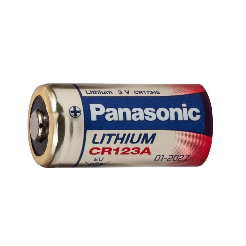 ถ่าน Panasonic CR123A Lithium 3V ของแท้ จำนวน 1 ก้อน