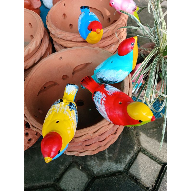 #นกเกาะเซรามิค(5ตัวราคา100บาท)