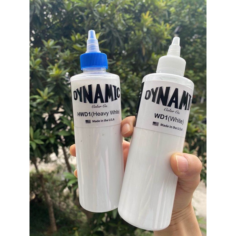 สีสัก DYNAMIC WD TWD  แบ่ง สีสักสีขาว สีสักแท้ หมึกสักไดนามิค USA tattoo Machine - รูปที่ 2