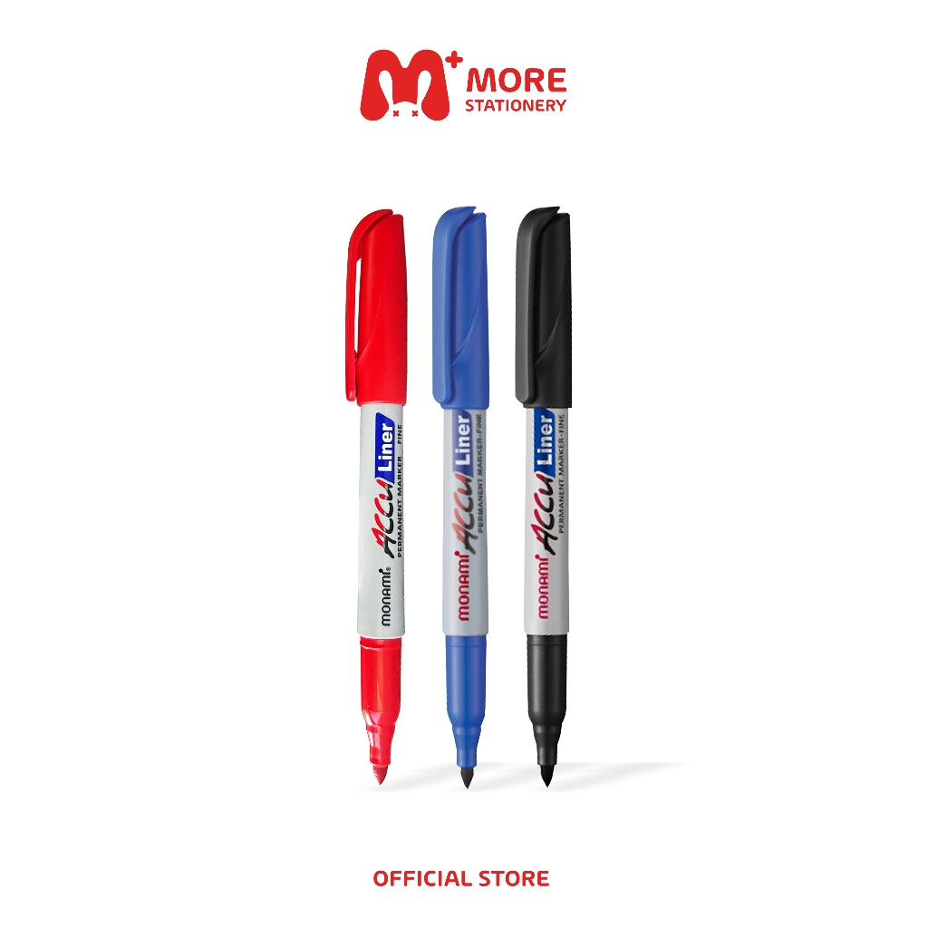 Monami (โมนามิ) ปากกามาร์คเกอร์ เขียนได้ทุกพื้นผิว รุ่น Accu Liner