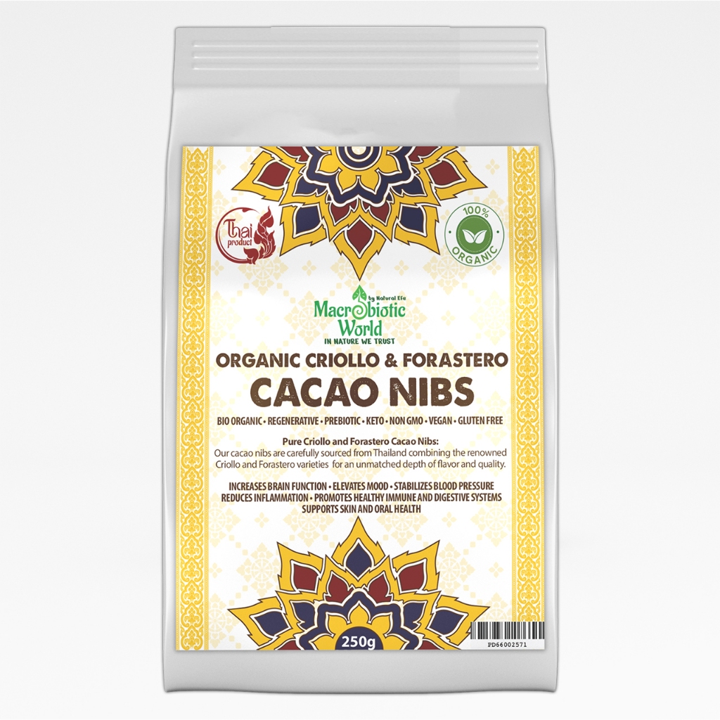 Organic/BIO Criollo & Forastero CACAO NIBS