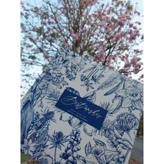 เซตของขวัญผ้าห่มทอมือ ใส่กล่องลายดอกไม้