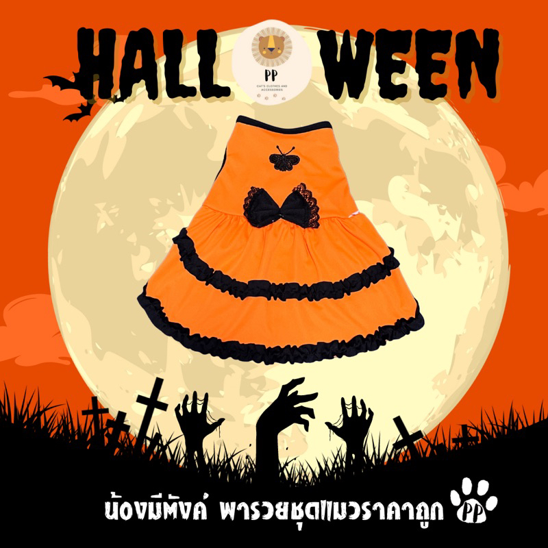 ชุดสัตว์เลี้ยง วันฮาโลวีน รหัสสินค้า G122