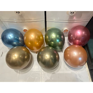 ✨ลูกโป่งสีโครม ลูกโป่งโครเมี่ยม พร้อมส่งในไทย ขนาด 5,10,12 ,18นิ้ว