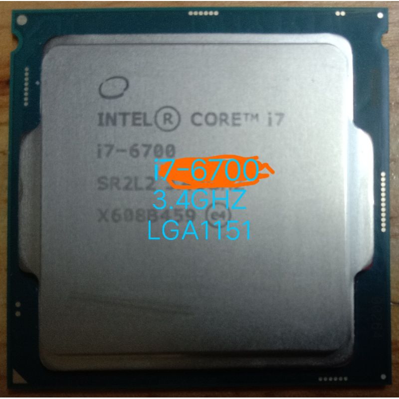 CPU Core i7-6700 3.40GHz LGA1151มือ2ราคาถูกที่สุด