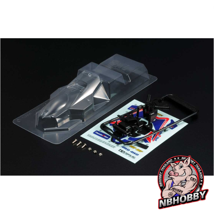 Tamiya Item 15502 – Thunder Shot Clear Body Set (Polycarbonate)