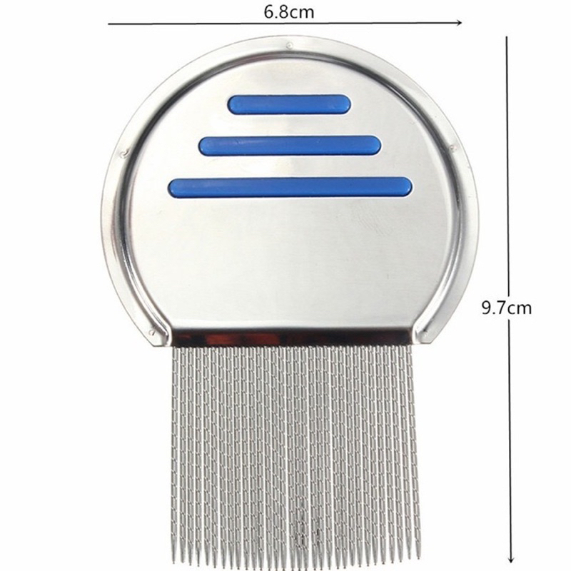 หวีสางเหา หัวหลุดหระจาย กำจัดเหา แปรงหวีตัวเหา หวีสแตนเลสสางตัวเหา ไข่เหา - รูปที่ 6