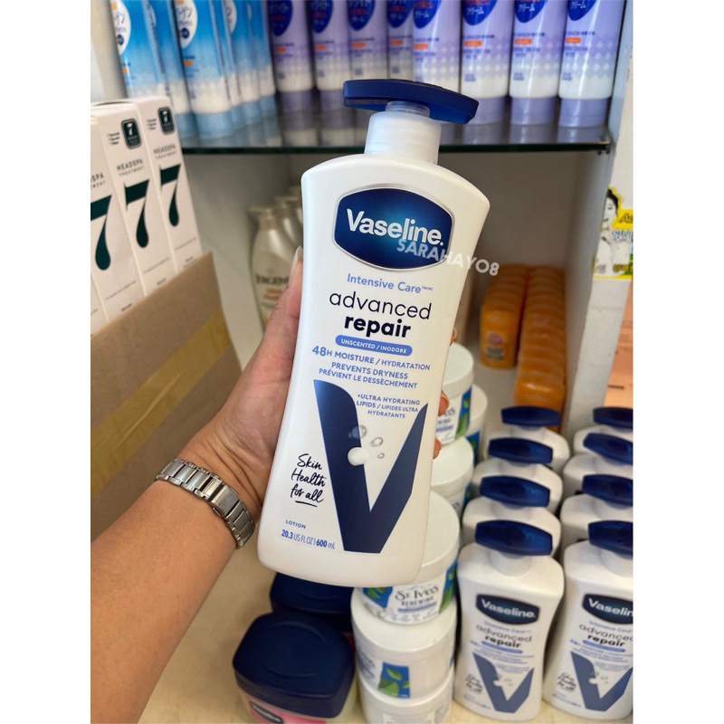 Vaseline Intensive Care Advanced Repair Body Lotion 600ml.