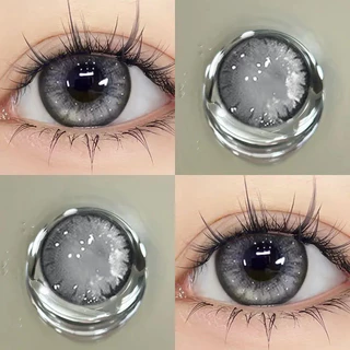 （COD）0.00-5.50คอนแทคเลนส์สีคู่ขนาดเส้นผ่านศูนย์กลาง 14-14.5MM ปริมาณน้ำ 38% สั้น -1.00 ถึง -5.50