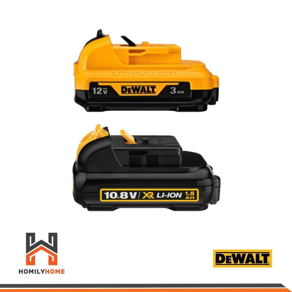 DEWALT แบตเตอรี่ 12V 3.0AH DCB124 12V 1.5AH DCB123 12V Max 2.0AH DCB127 5.0AH DCB126G