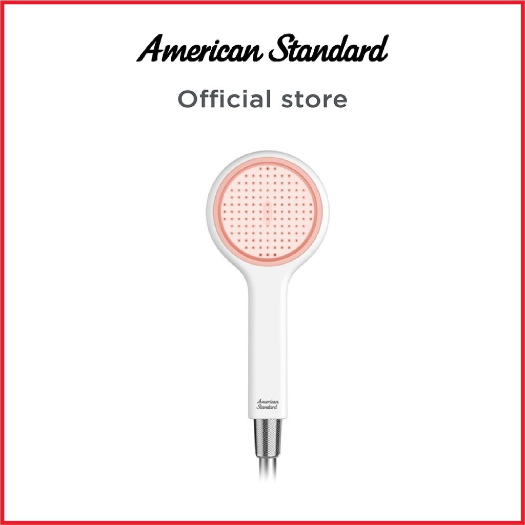 American Standard ฝักบัวสายอ่อน FFASS506-000560BT0 สีขาว/ชมพู