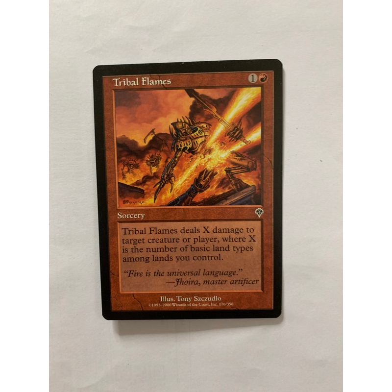 Tribal Flames , EDH MTG SINGLE CARD