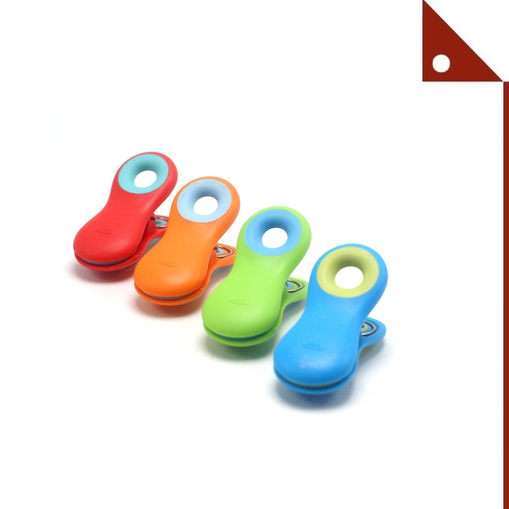OXO : OXO13141700* ที่หนีบปากถุง Good Grips Magnetic All-Purpose Clips 4pk