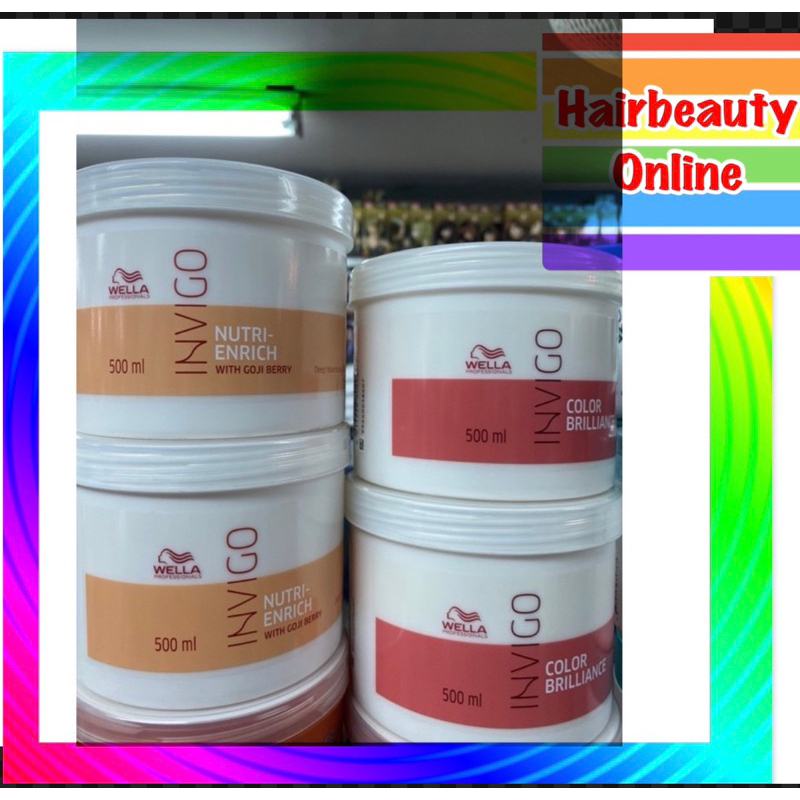 Wella professional mask treatment  เวลล่า​ ทรีทเม้นท์ หมักผม 500 มล