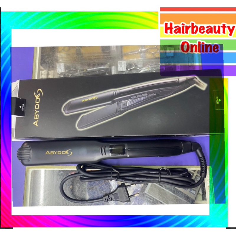 ABYDOS เครื่องหนีบผมตรง ปรับอุณหภูมิดิจิตอล รุ่น CB-9209​ กล่องดำ