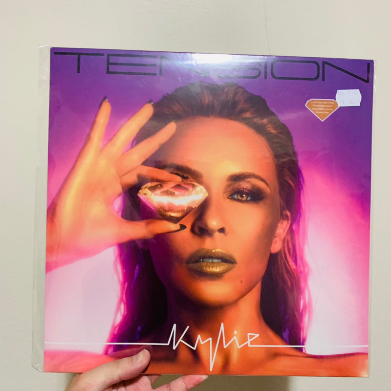 Kylie minogue tension vinyl limited edition แผ่นเสียง not cd