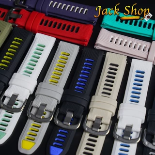 (🇹🇭พร้อมส่ง)สายนาฬิกาQuick release 18mm,20mm,22mm Garmin,Amazfit สายนาฬิกาซิลิโคน Forerunner 265