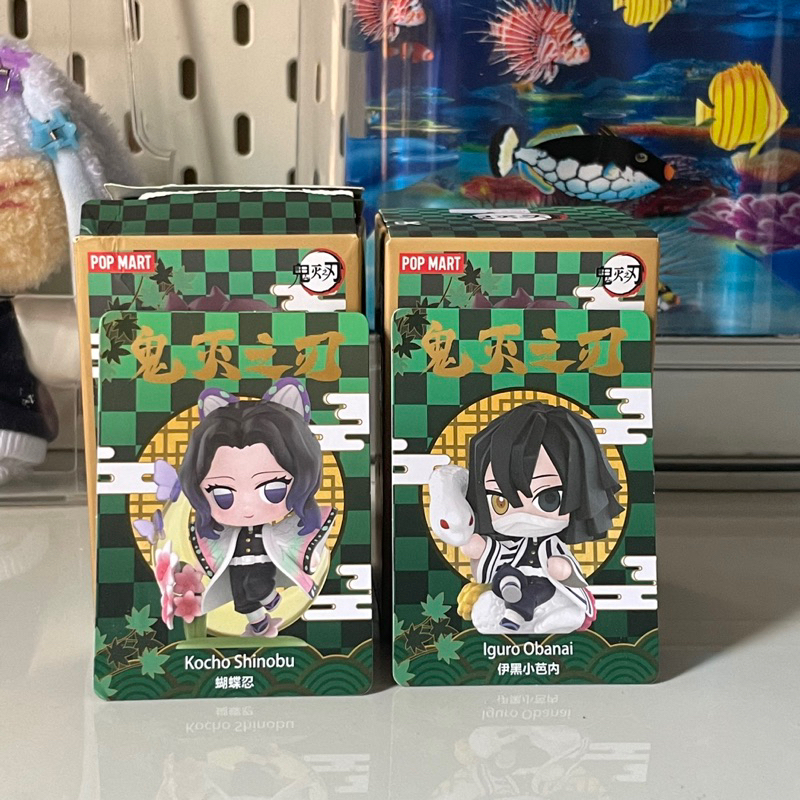 (ลดราคา✨) Popmart kimetsu no yaiba ชิโนบุ โอบะไน