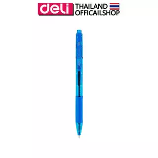 ปากกาลูกลื่น Deli รุ่น Q21 หมึกน้ำเงิน เขียนดี ด้ามสีน้ำเงิน ขนาด 0.7mm (จำหน่าย 1 แท่ง)