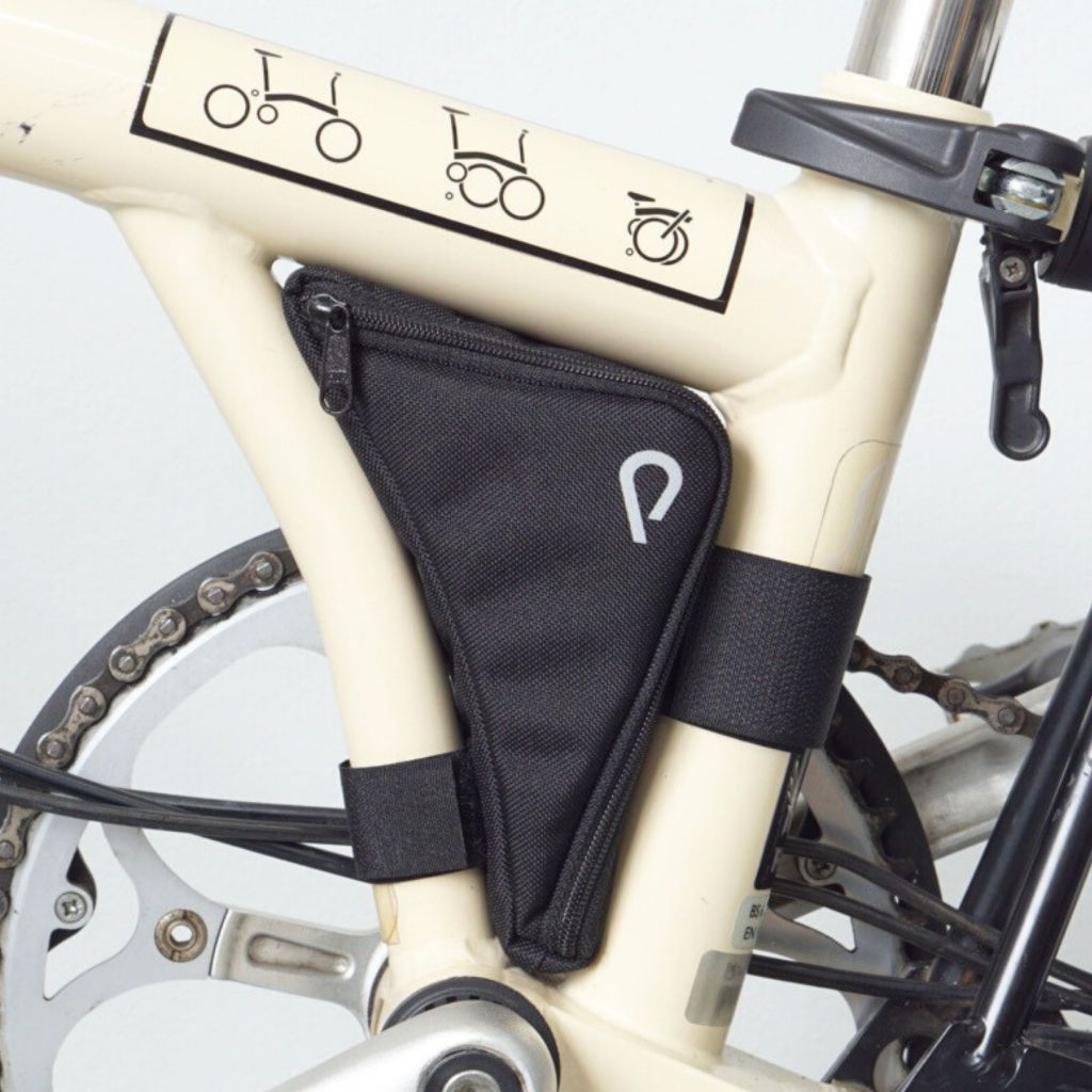 Vincita กระเป๋าสามเหลี่ยนมสำหรับบรอมตัน (B020B) - วินสิตา BOOMERANG BAG TRIANGLE BAG FOR BROMPTON