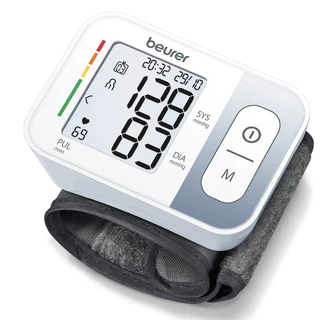 Beurer เครื่องวัดความดันโลหิตที่ข้อมือ Wrist Blood Pressure Monitor รุ่น BC 28 [รับประกัน 5 ปี]