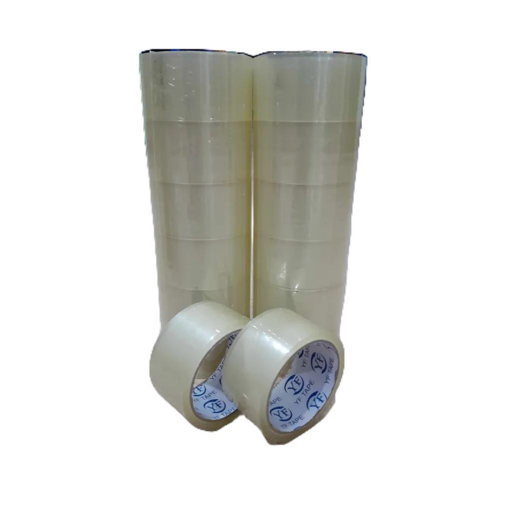 YF Tape เทปกาว ติดกล่อง เทปใส,สีน้ำตาล opptape กว้าง 2นิ้ว ยาว 45หลาเต็ม แพ็ค6ม้วน สุดคุ้ม