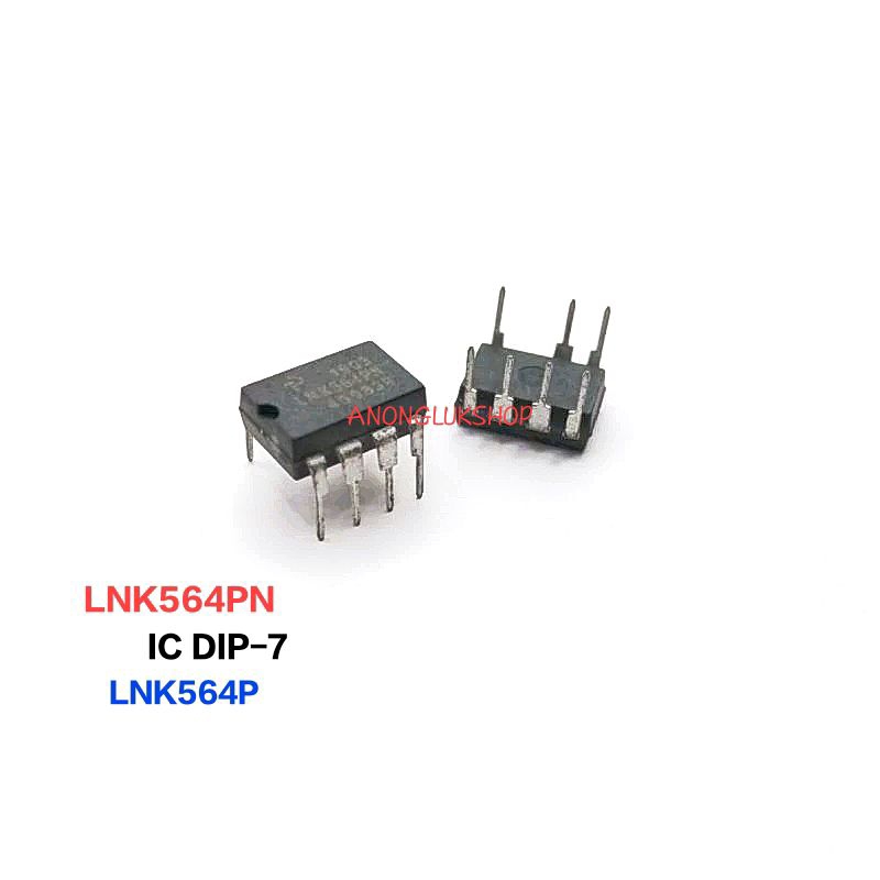 1ตัว👉👉LNK564PN LNK564P LNK564  Power Integrations AC/DC Converters 2.1W 85-265VAC 2.9W 230VAC