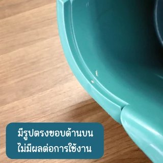 ( สินค้าไม่ผ่าน QC ) ใช้งานได้ปกติ ไม้ถูพร้อมถังปั่น ตัวถัง 2 ระบบ ซักและปั่นแห้ง ผ้า 2ผืน