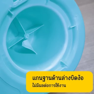 ( สินค้าไม่ผ่าน QC ) ใช้งานได้ปกติ ไม้ถูพร้อมถังปั่น ตัวถัง 2 ระบบ ซักและปั่นแห้ง ผ้า 2ผืน