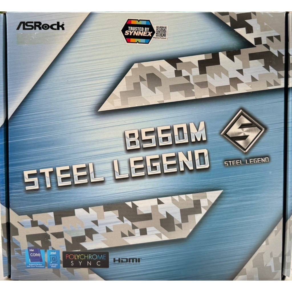 MAINBOARD (เมนบอร์ด) 1200 ASROCK B560M STEEL LEGEND