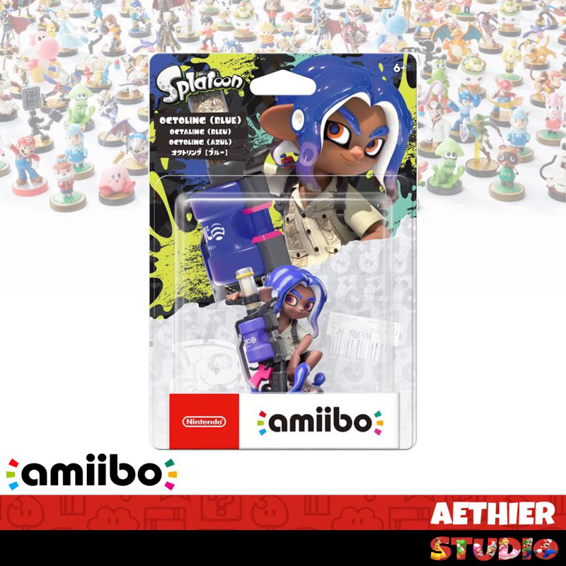 Nintendo Amiibo : OCTOLING (Blue)