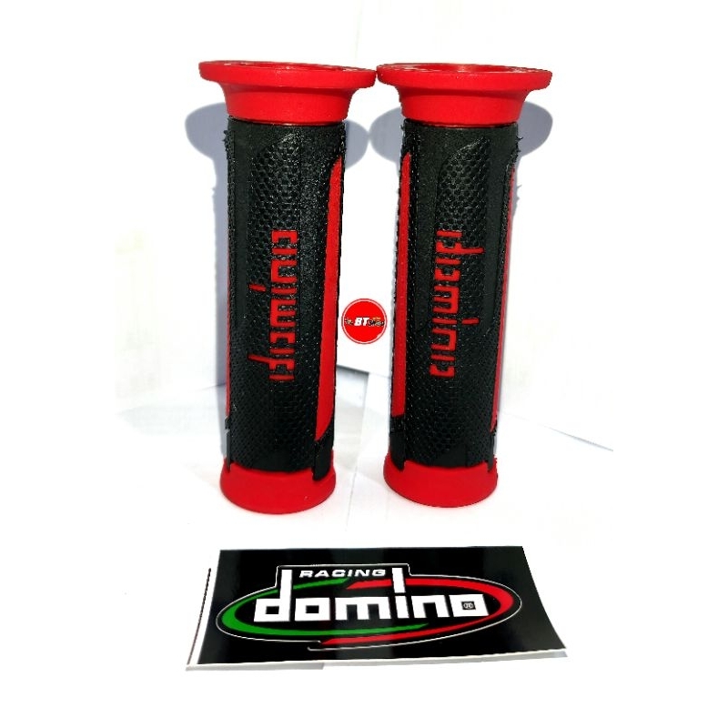 ปลอกมือ Domino แท้อิตาลี A350 สีดำ-แดง